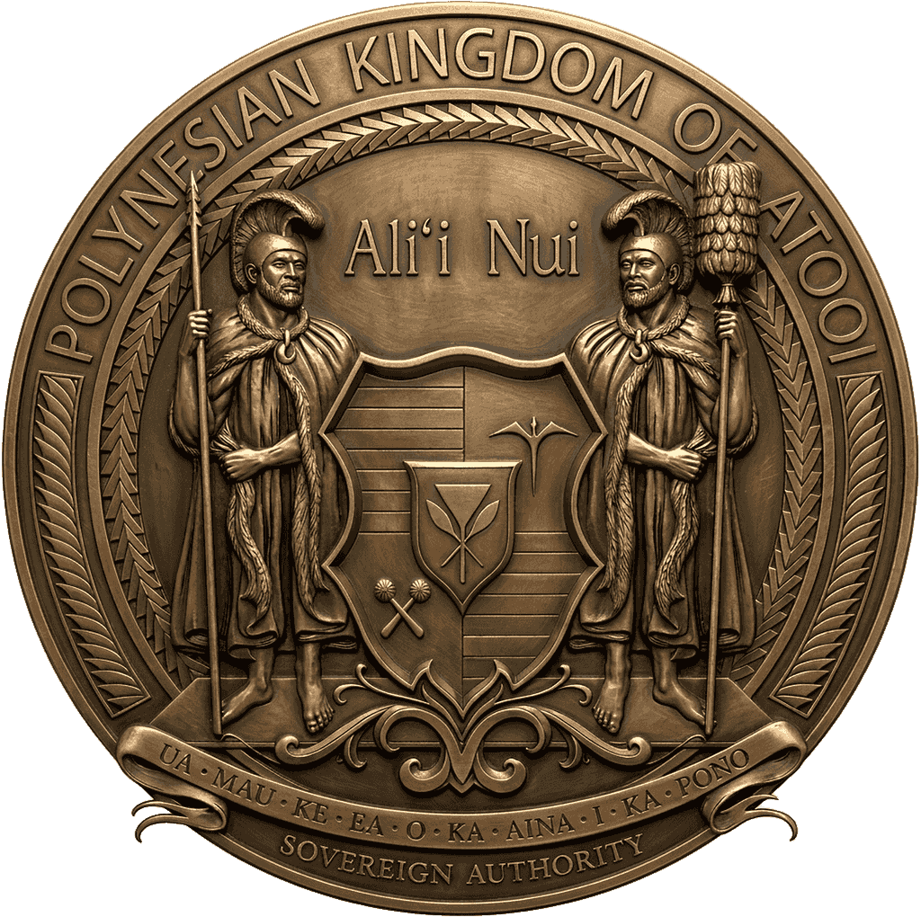 Royal seal of the Polynesian Kingdom of Atooi